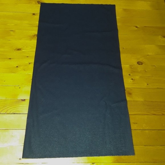 Neck Gaiter Solid Black Ski Mask Mouth Cover - Picture 4 of 5